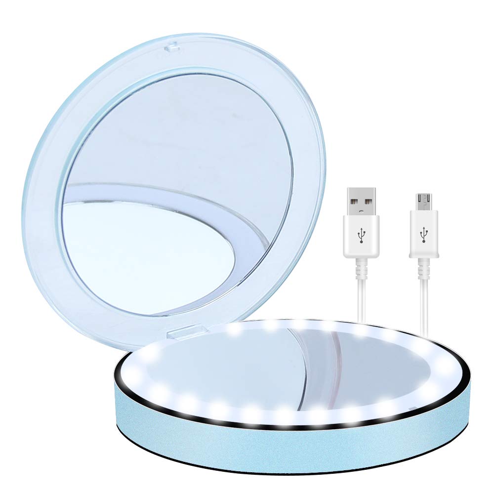 Best Travel Lighted Makeup Mirrors 2019